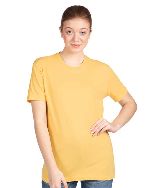 Next Level Cotton T-Shirt 3600 Banana Cream