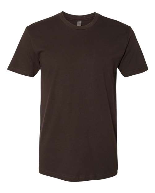 Next Level Cotton T-Shirt 3600 Dark Chocolate