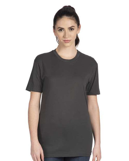 Custom Embroidered  Next Level Cotton T-Shirt 3600 Heavy Metal