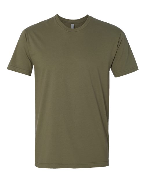 Next Level Cotton T-Shirt 3600 Military Green