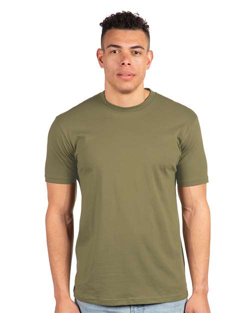 Next Level Cotton T-Shirt 3600 Military Green