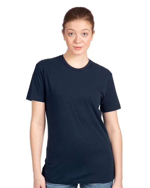 Next Level Cotton T-Shirt 3600 Midnight Navy