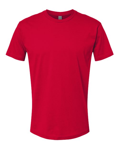 Next Level Cotton T-Shirt 3600 Red