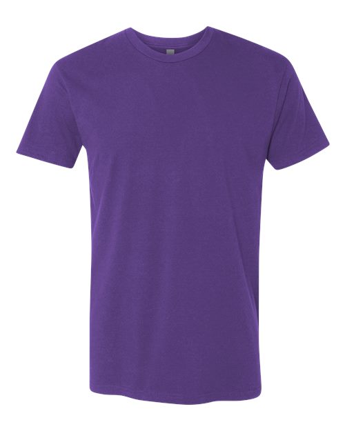 Next Level Cotton T-Shirt 3600 Purple Rush