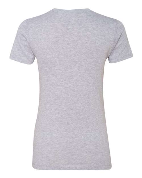 Next Level Women’s Cotton T-Shirt 3900 Heather Grey