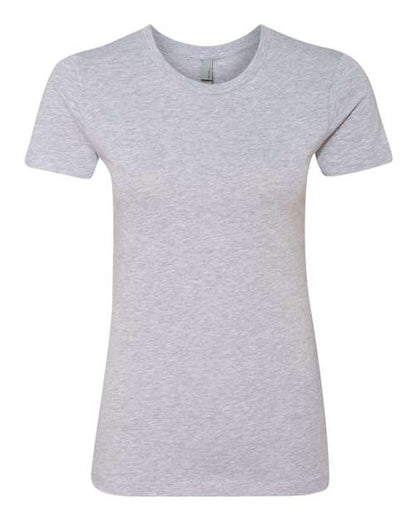 Next Level Women’s Cotton T-Shirt 3900 Heather Grey