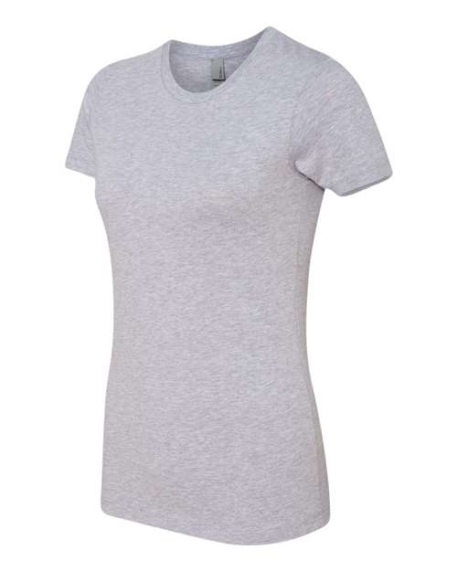 Next Level Women’s Cotton T-Shirt 3900 Heather Grey