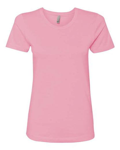 Next Level Women’s Cotton T-Shirt 3900 Light Pink