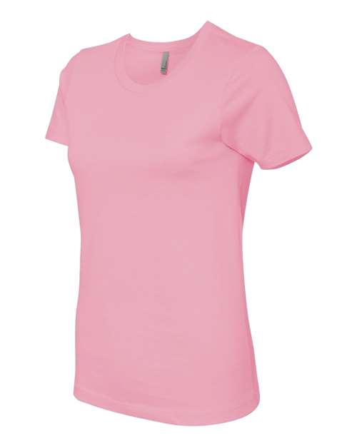 Next Level Women’s Cotton T-Shirt 3900 Light Pink