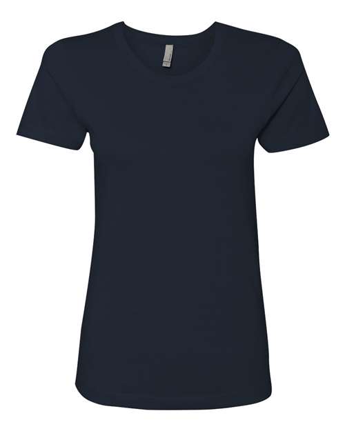Next Level Women’s Cotton T-Shirt 3900 Midnight Navy