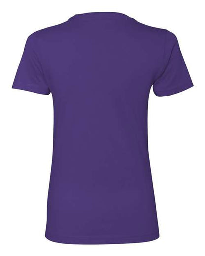 Next Level Women’s Cotton T-Shirt 3900 Purple Rush