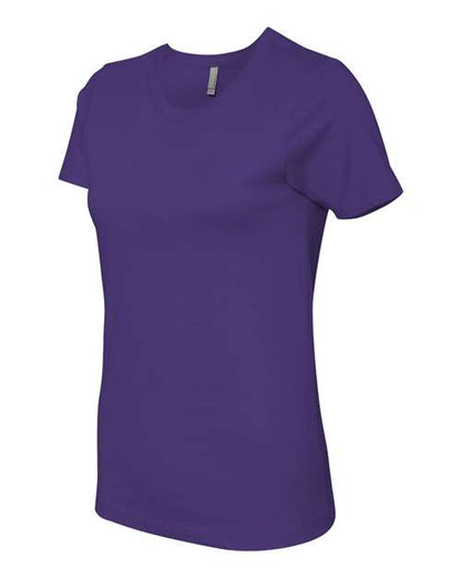 Next Level Women’s Cotton T-Shirt 3900 Purple Rush