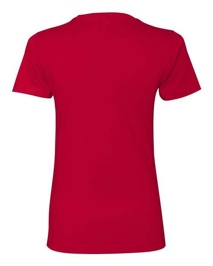 Next Level Women’s Cotton T-Shirt 3900 Red