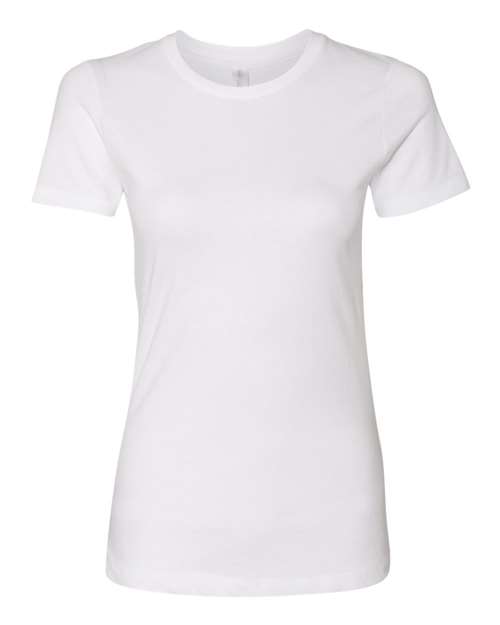 Next Level Women’s Cotton T-Shirt 3900 White