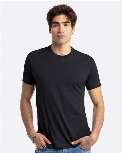 Custom Embroidered  Next Level CVC T-Shirt 6210 Black