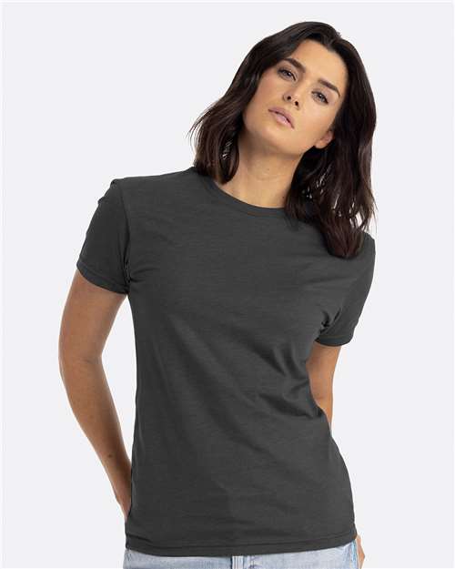 Custom Embroidered  Next Level CVC T-Shirt 6210 Charcoal