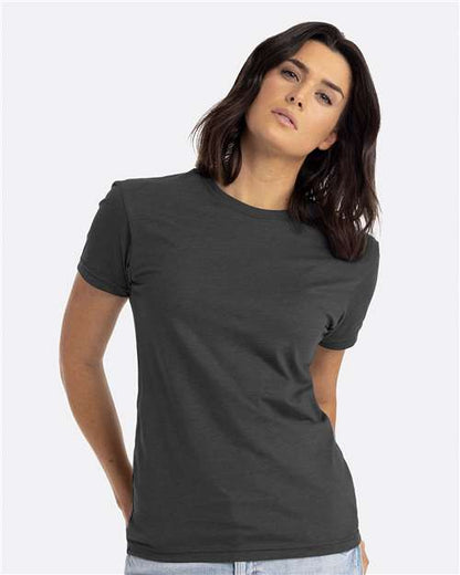 Custom Embroidered  Next Level CVC T-Shirt 6210 Charcoal