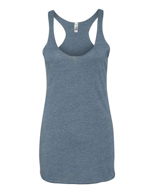 Next Level Women’s Triblend Racerback Tank 6733 Indigo