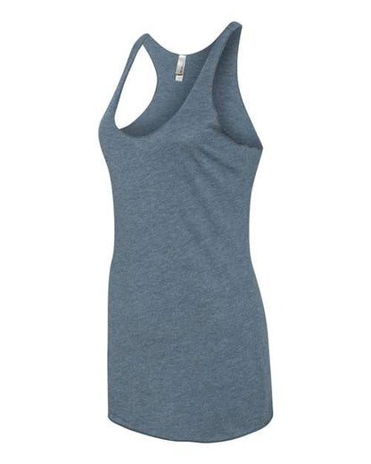 Next Level Women’s Triblend Racerback Tank 6733 Indigo