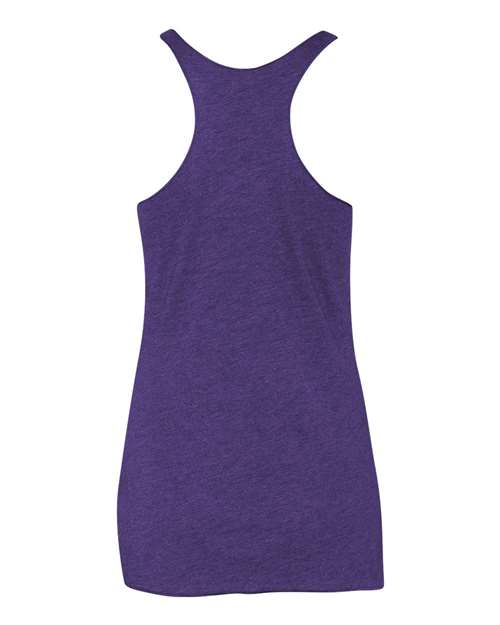 Next Level Women’s Triblend Racerback Tank 6733 Purple Rush