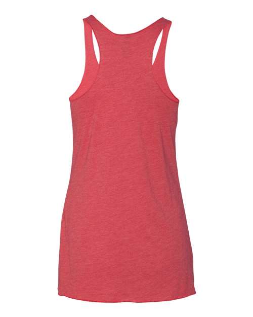 Next Level Women’s Triblend Racerback Tank 6733 Vintage Red
