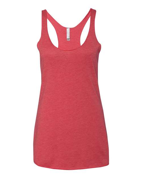 Next Level Women’s Triblend Racerback Tank 6733 Vintage Red