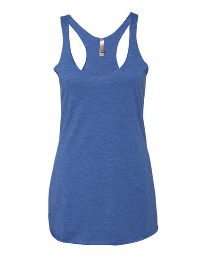 Next Level Women’s Triblend Racerback Tank 6733 Vintage Royal