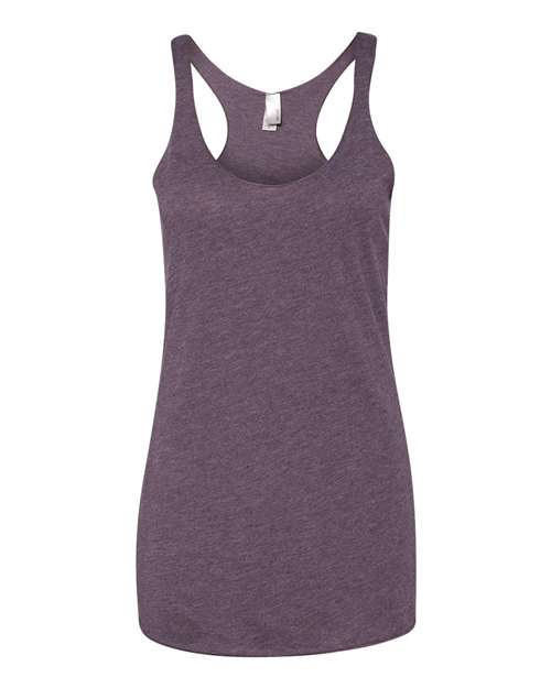 Next Level Women’s Triblend Racerback Tank 6733 Vintage Purple