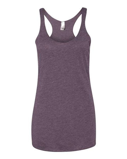 Next Level Women’s Triblend Racerback Tank 6733 Vintage Purple