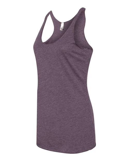 Next Level Women’s Triblend Racerback Tank 6733 Vintage Purple