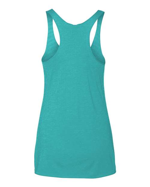 Next Level Women’s Triblend Racerback Tank 6733 Tahiti Blue