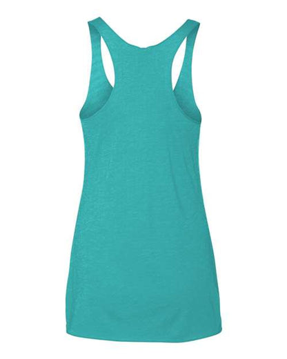 Next Level Women’s Triblend Racerback Tank 6733 Tahiti Blue