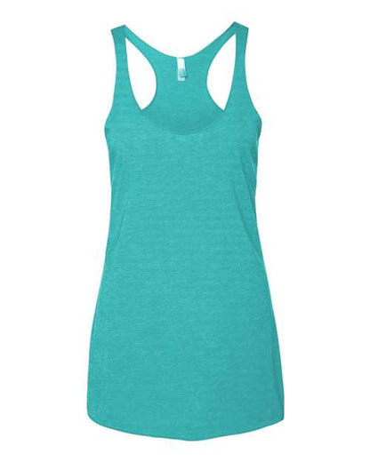 Next Level Women’s Triblend Racerback Tank 6733 Tahiti Blue