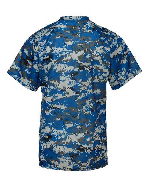 Badger Youth Digital Camo T-Shirt 2180 Royal Digital