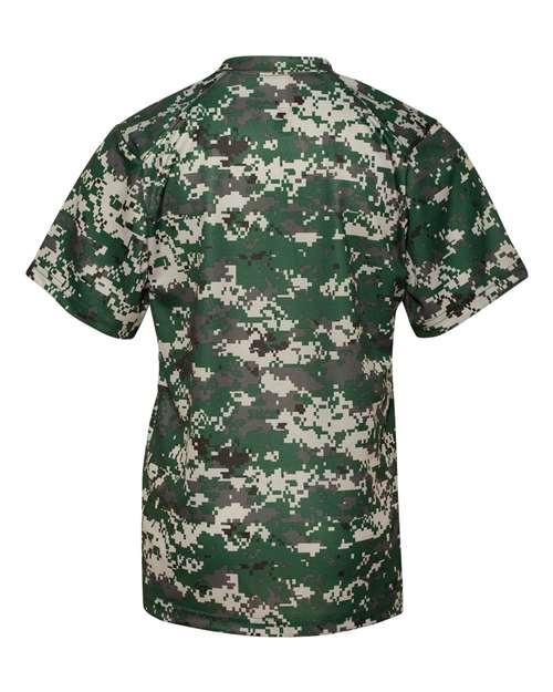 Badger Youth Digital Camo T-Shirt 2180 Forest Digital