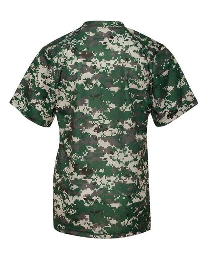 Badger Youth Digital Camo T-Shirt 2180 Forest Digital
