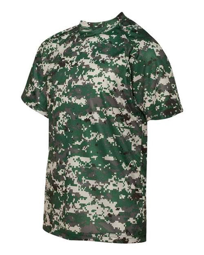 Badger Youth Digital Camo T-Shirt 2180 Forest Digital