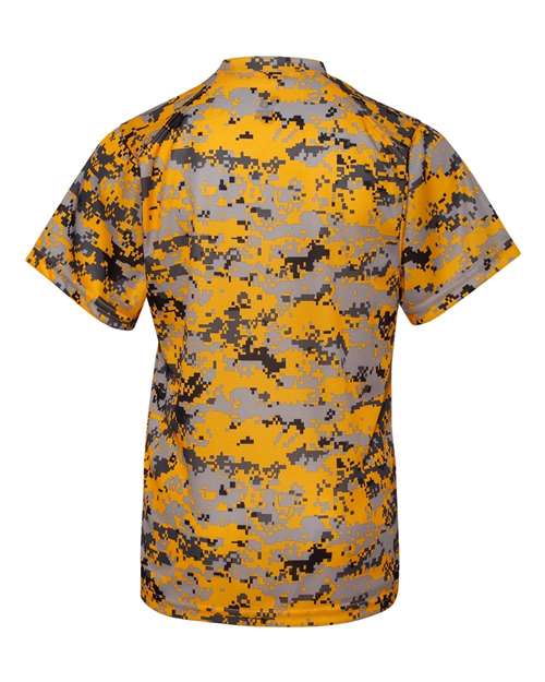 Badger Youth Digital Camo T-Shirt 2180 Gold Digital