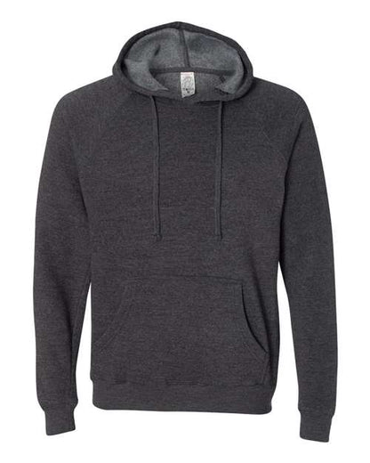 Independent Trading Co. Special Blend Raglan Hooded Sweatshirt PRM33SBP Carbon