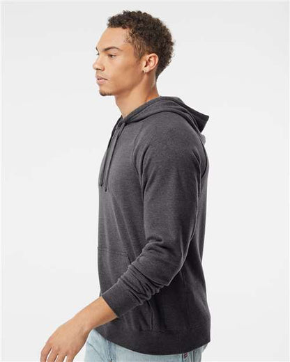Independent Trading Co. Special Blend Raglan Hooded Sweatshirt PRM33SBP Carbon