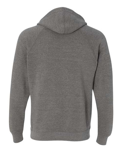 Independent Trading Co. Special Blend Raglan Hooded Sweatshirt PRM33SBP Nickel