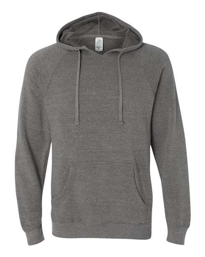 Independent Trading Co. Special Blend Raglan Hooded Sweatshirt PRM33SBP Nickel