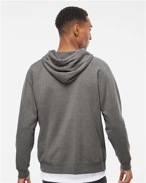 Independent Trading Co. Special Blend Raglan Hooded Sweatshirt PRM33SBP Nickel