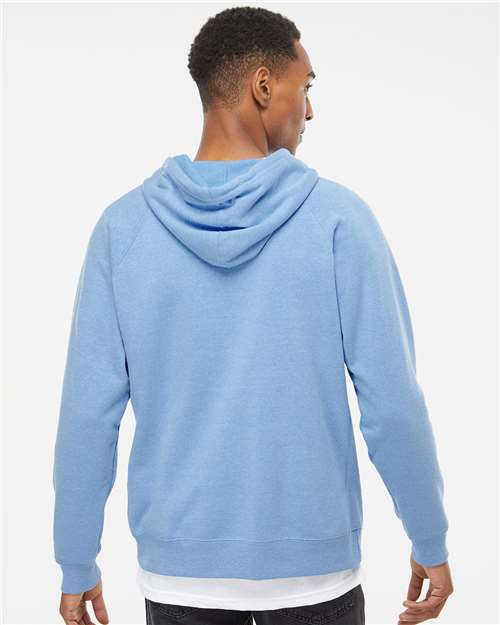 Independent Trading Co. Special Blend Raglan Hooded Sweatshirt PRM33SBP Pacific