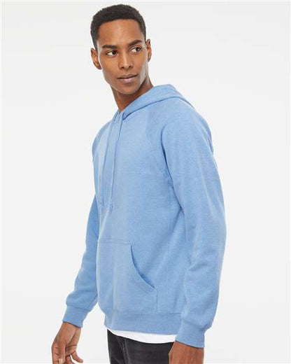 Independent Trading Co. Special Blend Raglan Hooded Sweatshirt PRM33SBP Pacific