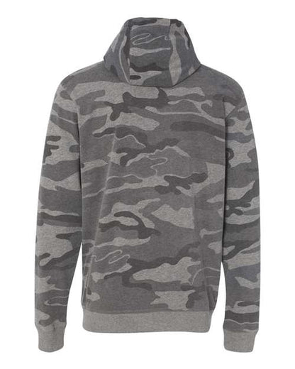 Burnside Camo Full-Zip Hooded Sweatshirt 8615
