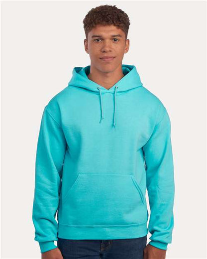 Custom Embroidered  JERZEES NuBlend® Hooded Sweatshirt 996MR Scuba Blue