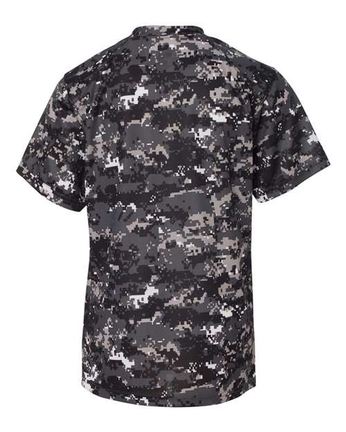 Badger Youth Digital Camo T-Shirt 2180 Graphite Digital