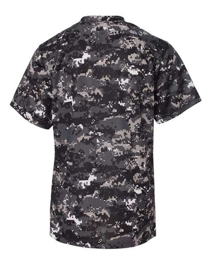 Badger Youth Digital Camo T-Shirt 2180 Graphite Digital