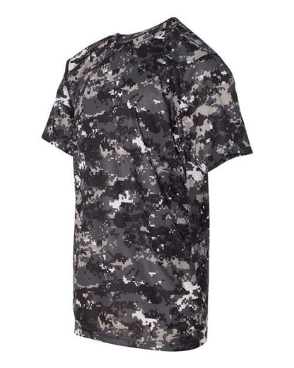 Badger Youth Digital Camo T-Shirt 2180 Graphite Digital